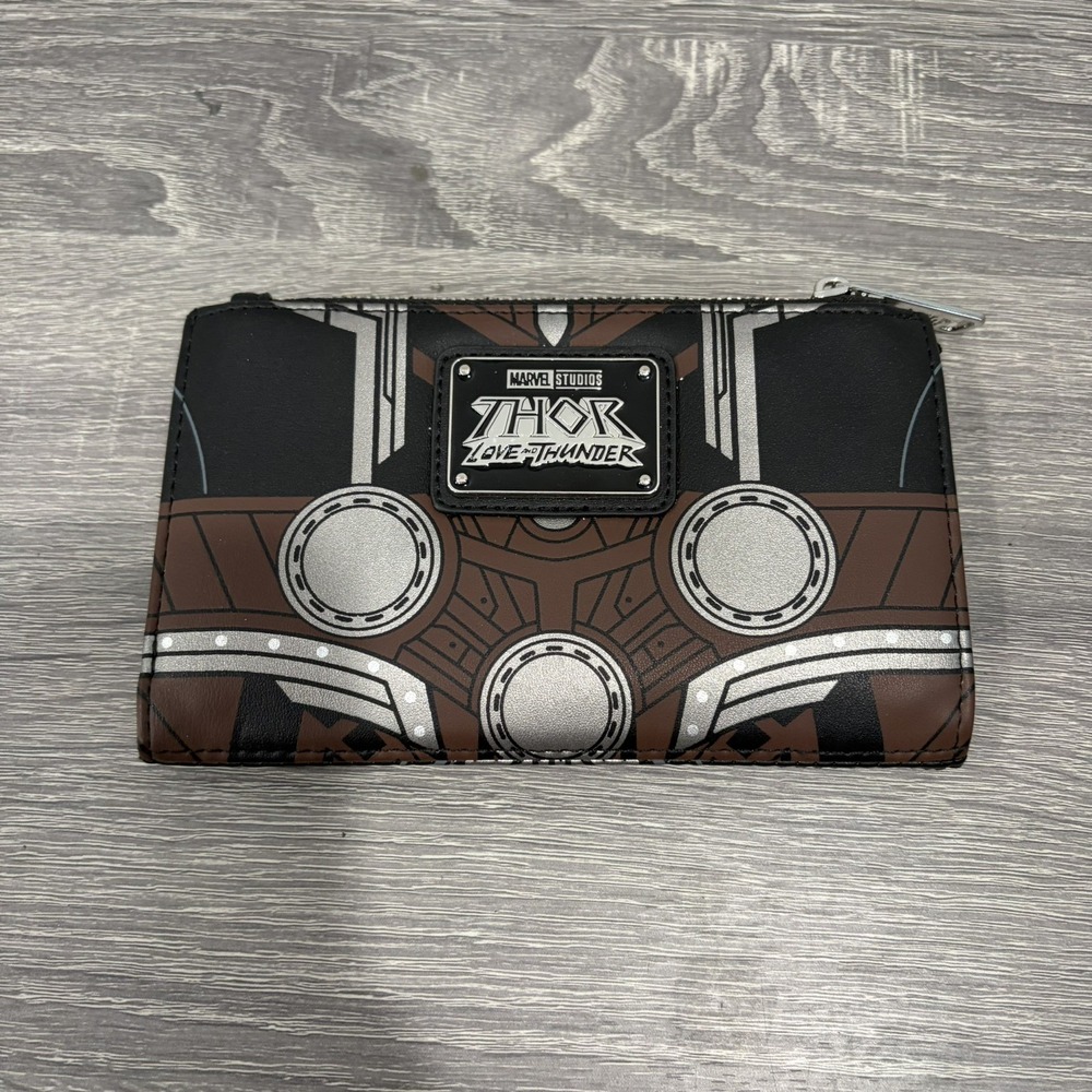 Loungefly Marvel Thor Wallet Love & Thunder Glow Dark Flap NWOT